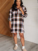 Make it Right Plaid Shirt Dress