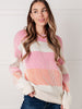 Matchmaker Striped Ribbed Top