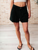Mind Over Matter Pleated Shorts in Black