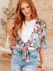 My Darling Valentina Front Tie Blouse