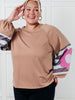 New and Improved Floral Patchwork Top
