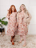 Next to You Balloon Sleeve Floral Dress