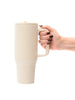 No Spill 40oz Tumbler in Off White
