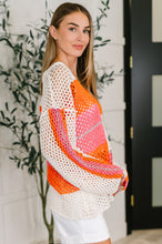 Off the Grid Net Color Block Layering Top