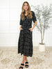 Olive Dress Daisy Blossoms
