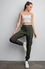 Cotton Stretch Twill Joggers