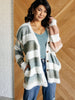 Ombre Feelings Striped Cardigan