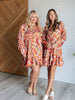 Once Upon a Dream V-Neck Balloon Sleeve Dress