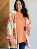 Patchwork of Feelings Mixed Floral Kimono