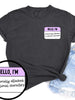 Emotionally Attached to Fictional Characters Graphic Tee