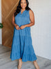Perfect Choice Denim Maxi Dress