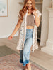 Pieces of Me Longline Lace Button Up