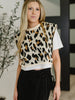 Prowl Pretty Sweater Knit Layered Tee