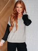 Pull Up Your Sleeves Color Block Hoodie -9/13/2024