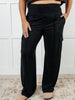 Race to Relax Cargo Pants in Black