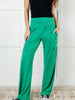 Race to Relax Cargo Pants in Emerald Green