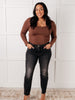 Rita Mid Rise Control Top Slim Jeans