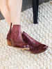 Kickin' Booties in Burgundy