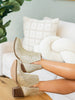 Fiera Booties in Gold