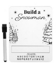 Christmas Dry Erase Travel Games for Dinner Out or a Car Ride