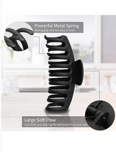 Large Matte Finish Fashion Hair Claw Clips