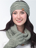 Arctic Cable Knit Headband