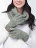 Arctic Cable Knit Gloves