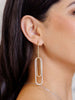Sonia Link Earrings In Gold