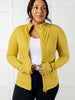 Staying Swift Activewear Jacket in Yellow Pear