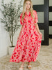 Strolling By Floral Maxi Dress
