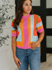 Sunset Stitch Knit Top