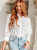 Sweet Serotonin Lace Button Up