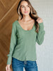 Terrific Texture Scoop Neck Top