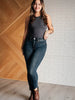 Tessa High Rise Control Top Step Hem Skinny Jeans