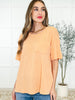 The Go-To Tee in Apricot Bliss