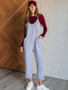 Totally Me Spaghetti Strap Jumpsuit in Heather Grey