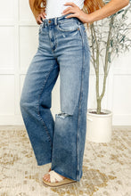 Tucker High Rise Vintage Wash Wide Leg Jeans