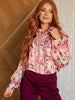 Understandably So Floral Blouse