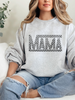 Checkered Mama Graphic Sweatshirt