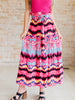 Watch Me Twirl Abstract Skirt