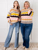 Wave After Wave Striped Sweater