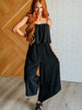 When All is Said and Done Spaghetti Strap Jumpsuit