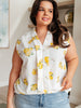 When Life Gives You Lemons Sleeveless Blouse