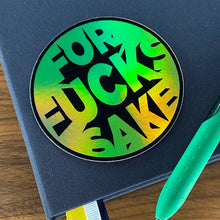 For Fucks Sake Vinyl Sticker 10 Pack