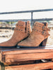 Elsa Leather Ankle Boot in Tan