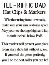 Golf Hat Clip or Golf Marker