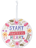 Grateful for You Glass Ornament
