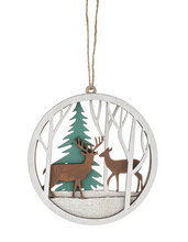 Woodland Animal Laser Cut Ornaments