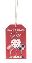 Making Spirits Bright Wooden Tag