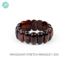 Mahogany Stretch Bracelet